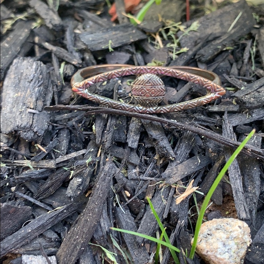 💟BOG2💟 Double Finger Evil Eye Ring